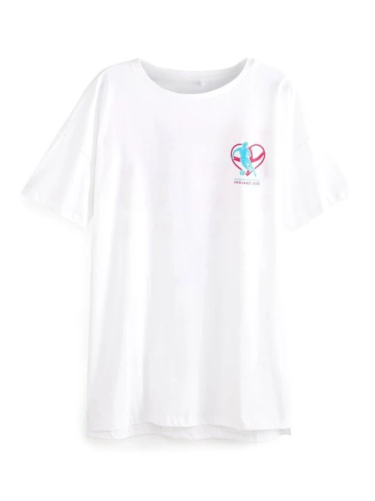 Zdjęcie produktu T-shirt z nadrukiem Next biały