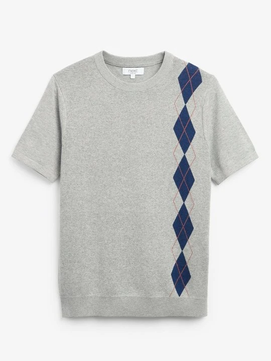 Zdjęcie produktu T-shirt z nadrukiem Next szary