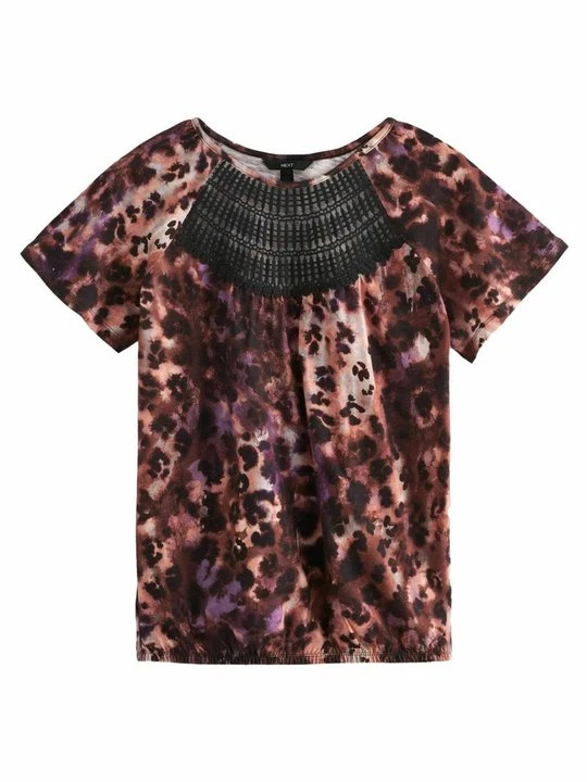 Zdjęcie produktu T-shirt z nadrukiem Next różowy