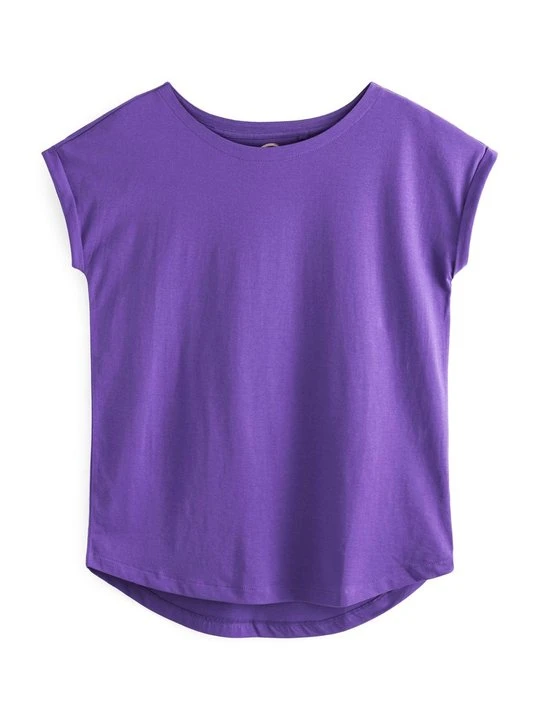 Zdjęcie produktu T-shirt z nadrukiem Next fioletowy