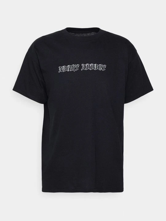 Zdjęcie produktu T-shirt z nadrukiem Night Addict czarny