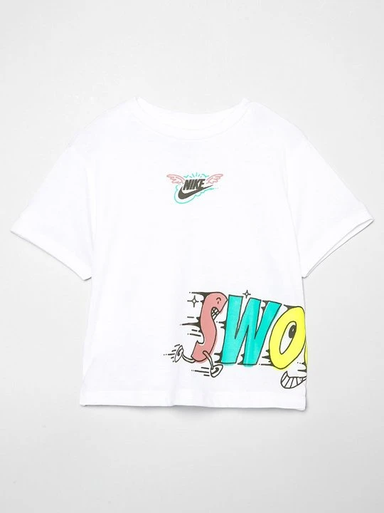Zdjęcie produktu T-shirt z nadrukiem Nike biały