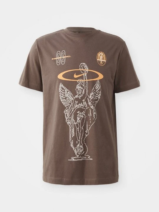 Zdjęcie produktu T-shirt z nadrukiem Nike brązowy