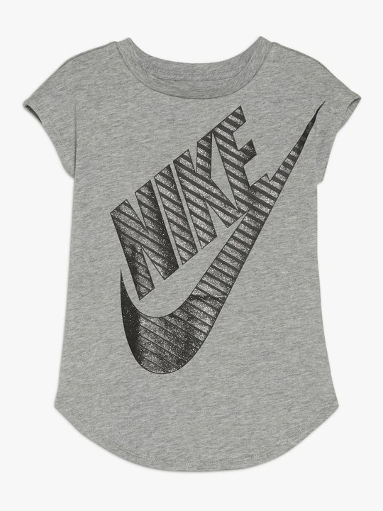 Zdjęcie produktu T-shirt z nadrukiem Nike ciemnoszary melanż