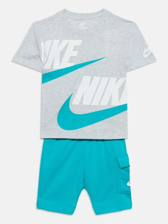 Zdjęcie produktu T-shirt z nadrukiem Nike ciemnozielony melanż