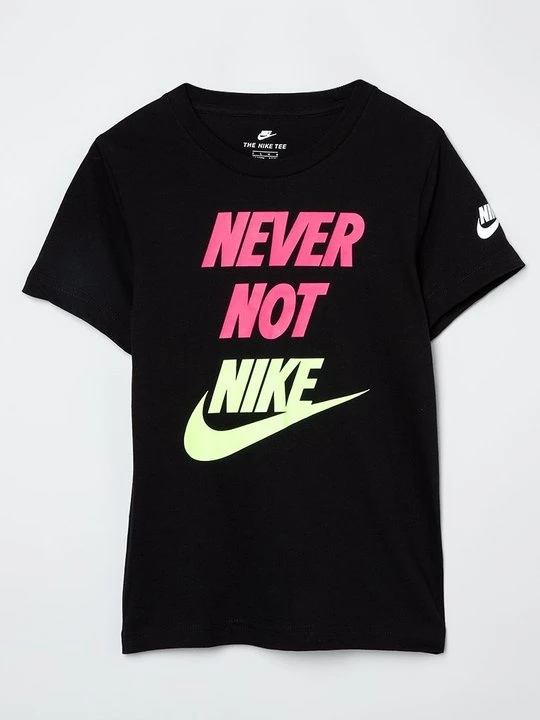 Zdjęcie produktu T-shirt z nadrukiem Nike czarny