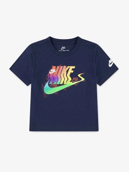 Zdjęcie produktu T-shirt z nadrukiem Nike granatowy