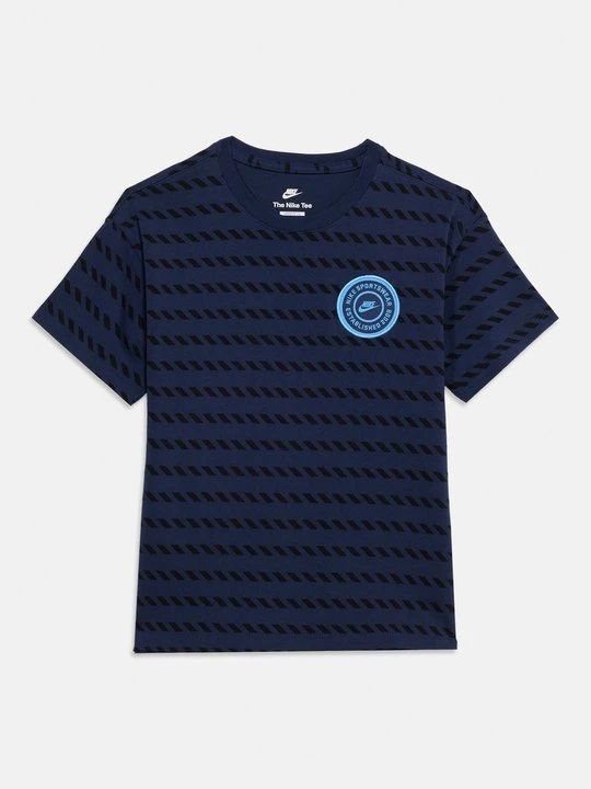 Zdjęcie produktu T-shirt z nadrukiem Nike granatowy