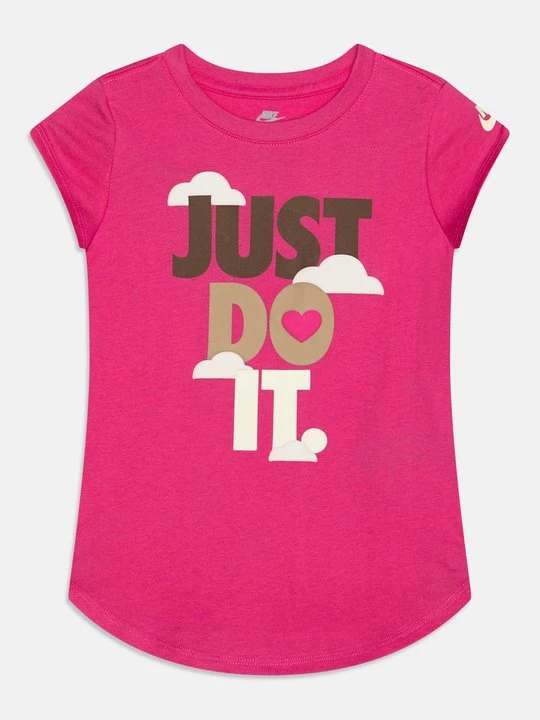 Zdjęcie produktu T-shirt z nadrukiem Nike jasnoróżowy