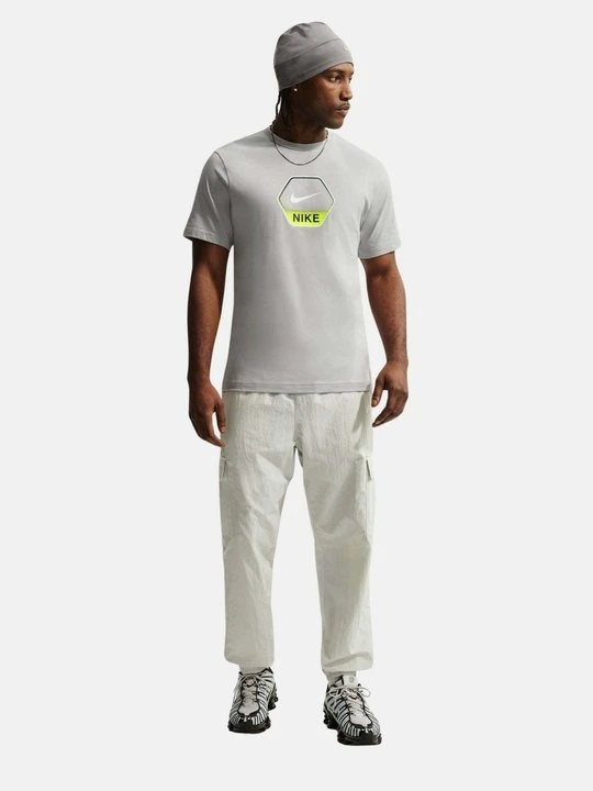 Zdjęcie produktu T-shirt z nadrukiem Nike jasnoszary