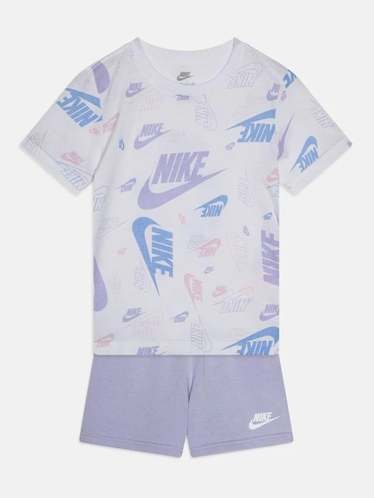 Zdjęcie produktu T-shirt z nadrukiem Nike liliowy