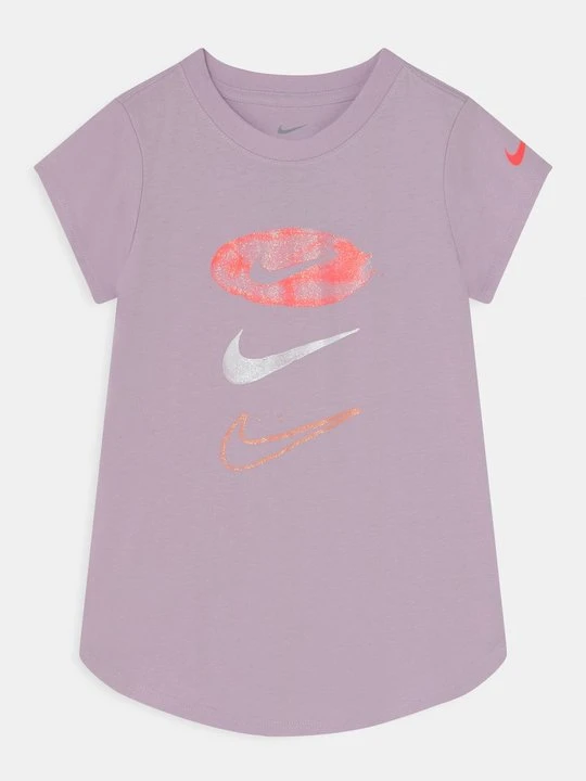 Zdjęcie produktu T-shirt z nadrukiem Nike liliowy