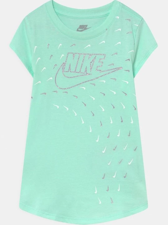 Zdjęcie produktu T-shirt z nadrukiem Nike miętowy