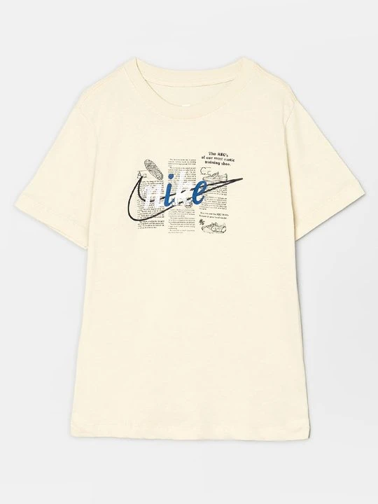 Zdjęcie produktu T-shirt z nadrukiem Nike mleczny