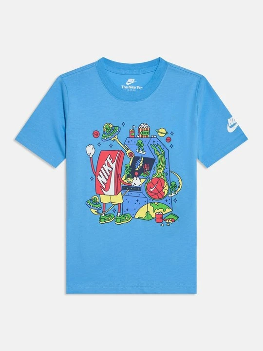 Zdjęcie produktu T-shirt z nadrukiem Nike niebieski