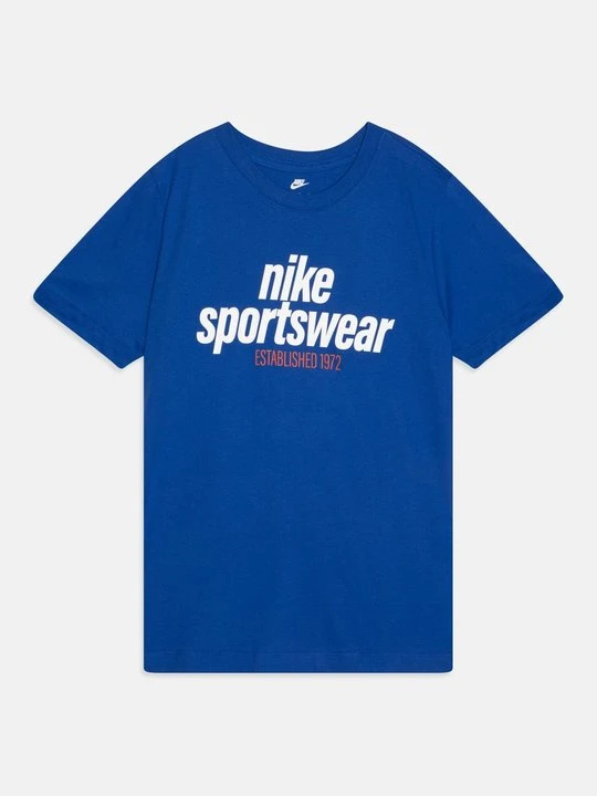 Zdjęcie produktu T-shirt z nadrukiem Nike niebieski