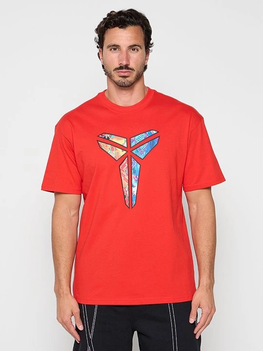 Zdjęcie produktu T-shirt z nadrukiem Nike czerwony