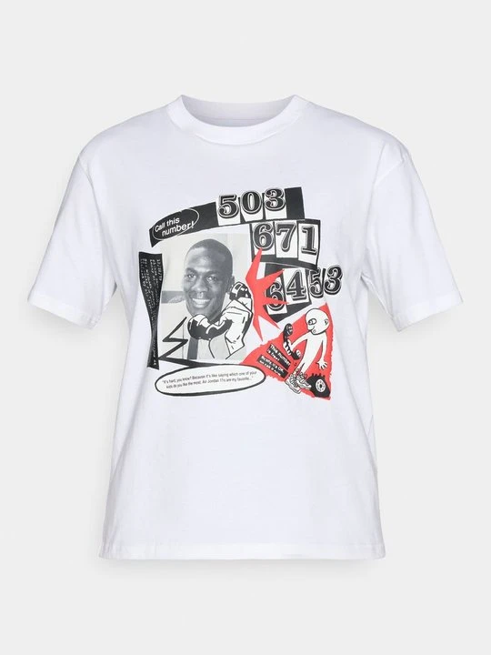 Zdjęcie produktu T-shirt z nadrukiem Nike biały