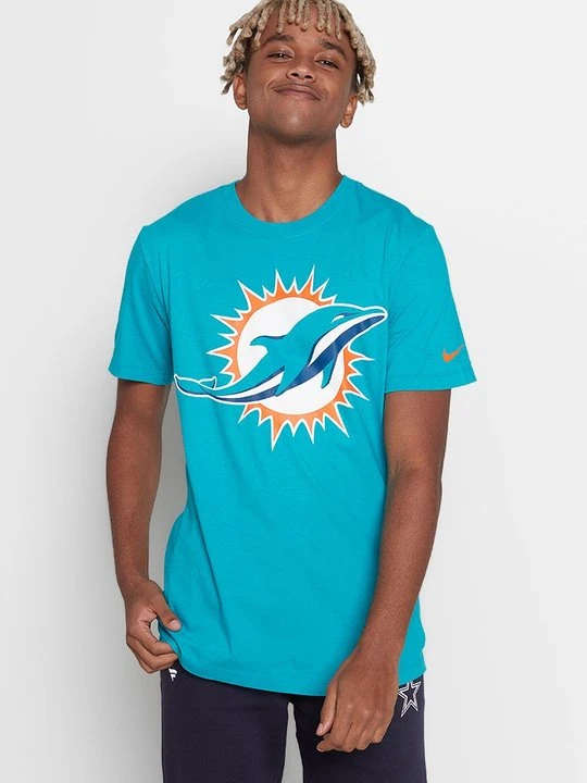 Zdjęcie produktu T-shirt z nadrukiem Nike turkusowy