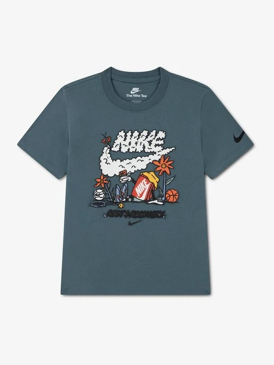 Zdjęcie produktu T-shirt z nadrukiem Nike petrol