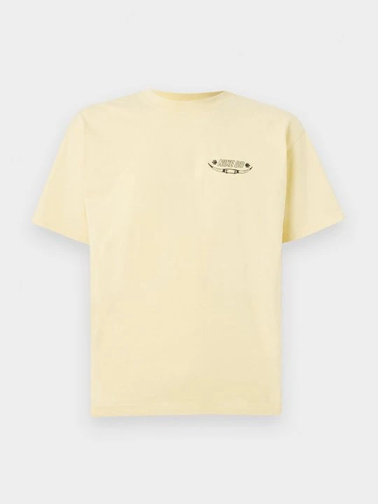 Zdjęcie produktu T-shirt z nadrukiem Nike jasnożółty