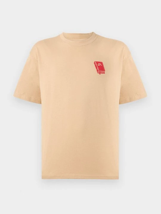 Zdjęcie produktu T-shirt z nadrukiem Nike beżowy