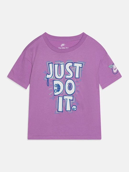 Zdjęcie produktu T-shirt z nadrukiem Nike fioletowy