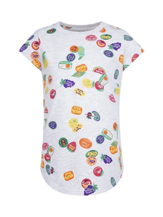 Zdjęcie produktu T-shirt z nadrukiem Nike jasnoszary