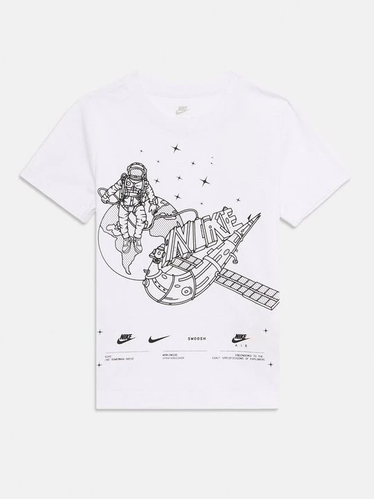 Zdjęcie produktu T-shirt z nadrukiem Nike biały