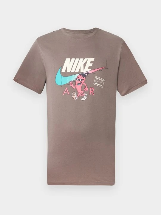 Zdjęcie produktu T-shirt z nadrukiem Nike brązowy
