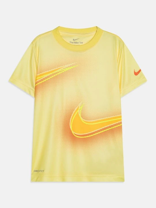 Zdjęcie produktu T-shirt z nadrukiem Nike jasnożółty