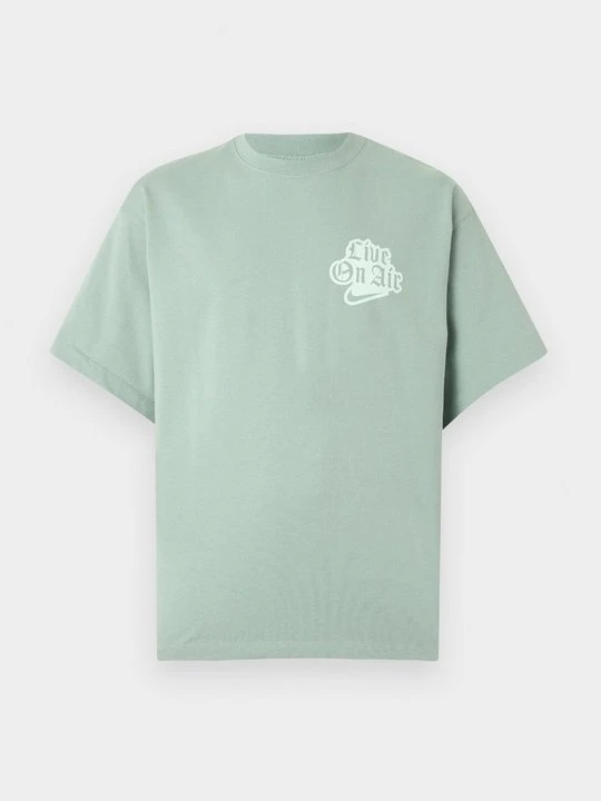 Zdjęcie produktu T-shirt z nadrukiem Nike miętowy