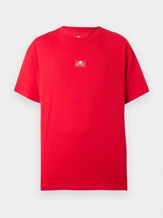 Zdjęcie produktu T-shirt z nadrukiem Nike czerwony
