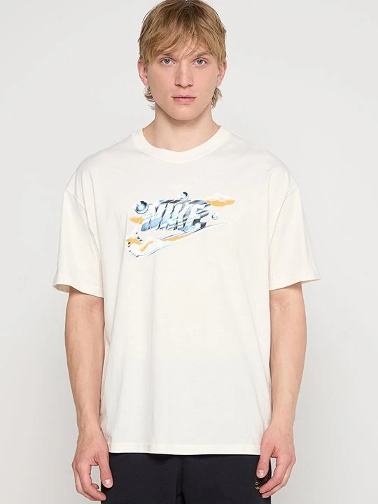 Zdjęcie produktu T-shirt z nadrukiem Nike mleczny