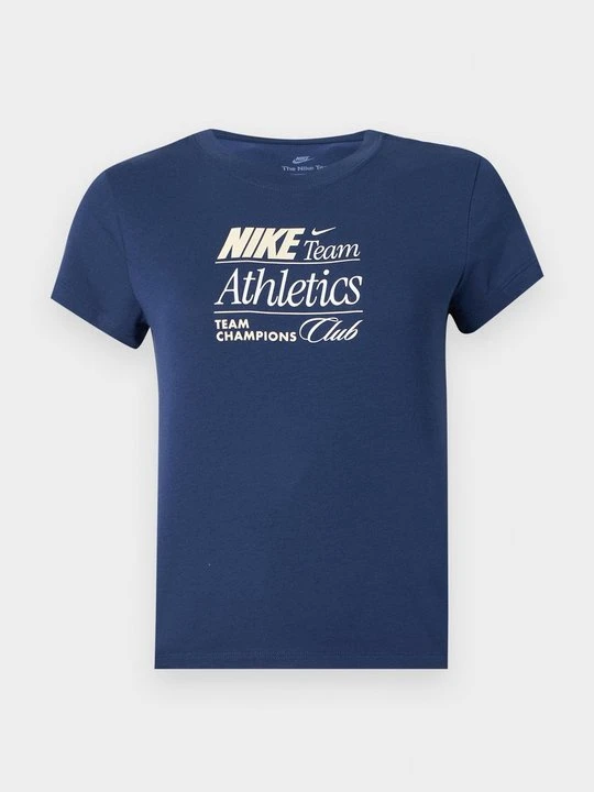 Zdjęcie produktu T-shirt z nadrukiem Nike granatowy