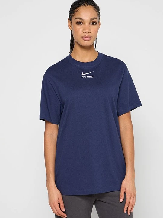 Zdjęcie produktu T-shirt z nadrukiem Nike granatowy