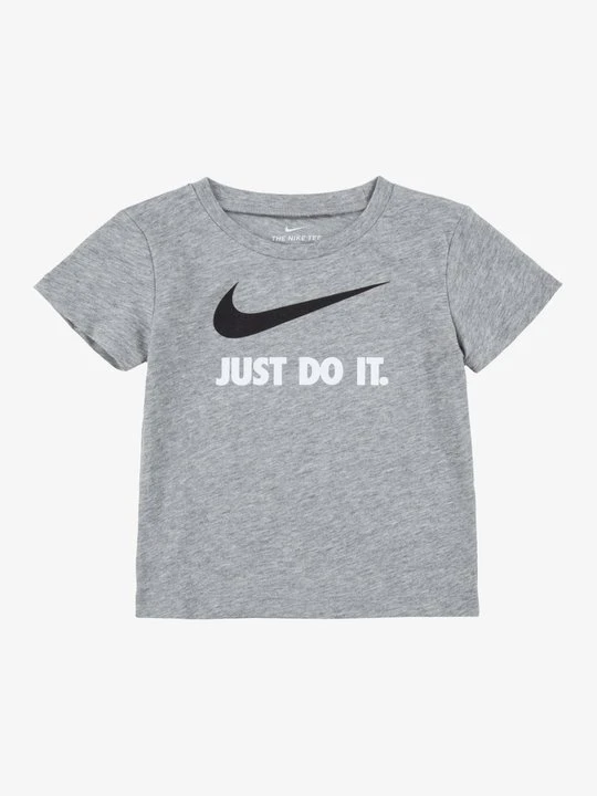 Zdjęcie produktu T-shirt z nadrukiem Nike szary melanż