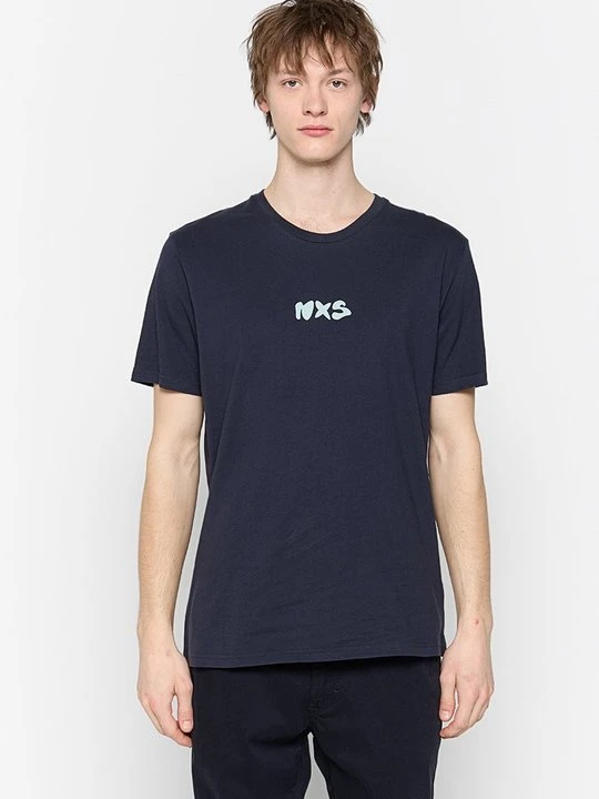 Zdjęcie produktu T-shirt z nadrukiem No Excess granatowy