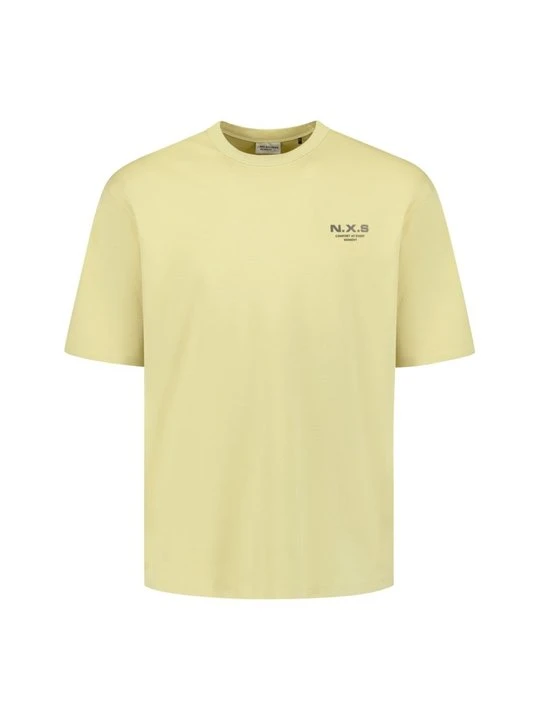 Zdjęcie produktu T-shirt z nadrukiem No Excess żółty