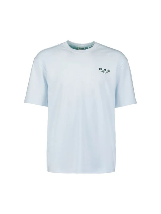 Zdjęcie produktu T-shirt z nadrukiem No Excess niebieski