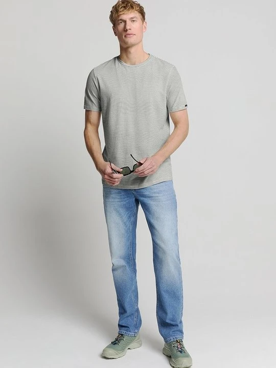 Zdjęcie produktu T-shirt z nadrukiem No Excess mleczny