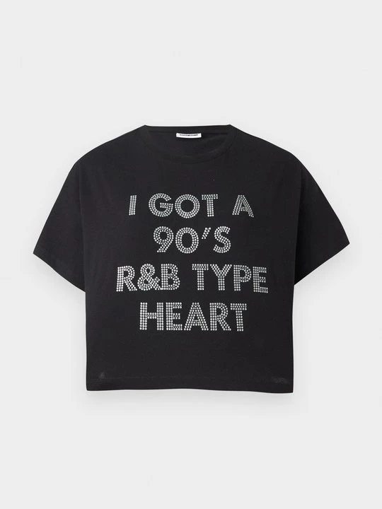 Zdjęcie produktu T-shirt z nadrukiem Noisy May czarny