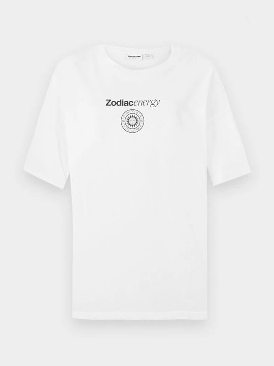 Zdjęcie produktu T-shirt z nadrukiem Noisy May biały