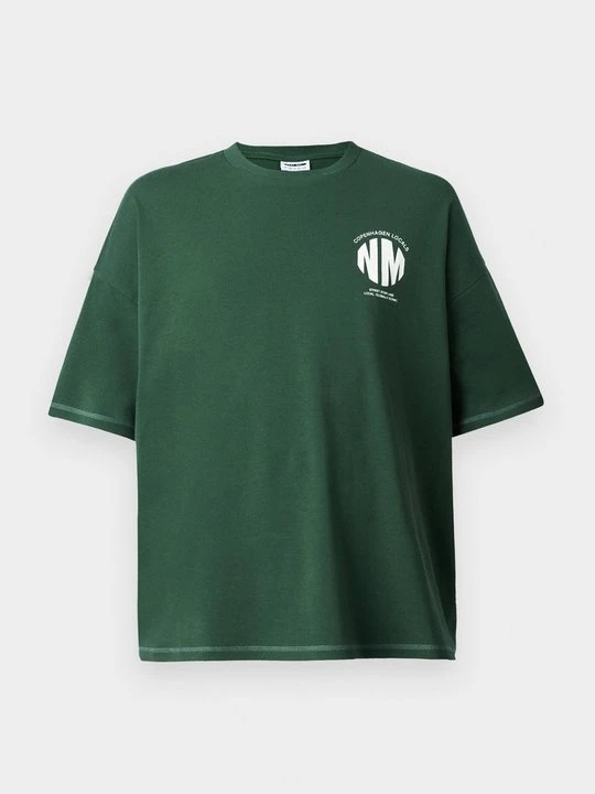Zdjęcie produktu T-shirt z nadrukiem Noisy May zielony