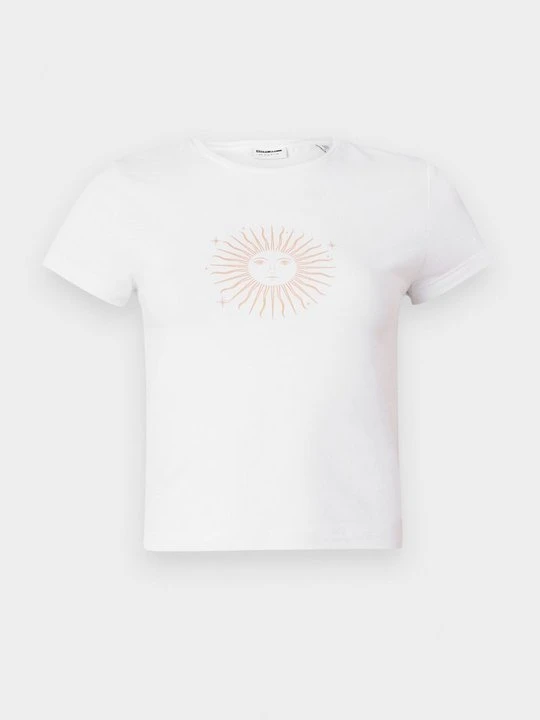 Zdjęcie produktu T-shirt z nadrukiem Noisy May biały