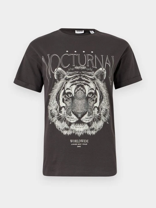 Zdjęcie produktu T-shirt z nadrukiem Noisy May czarny