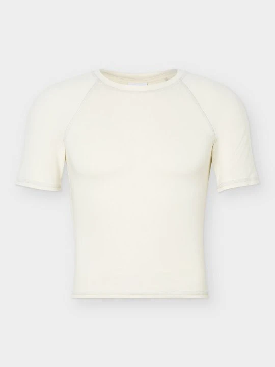 Zdjęcie produktu T-shirt z nadrukiem Noisy May beżowy