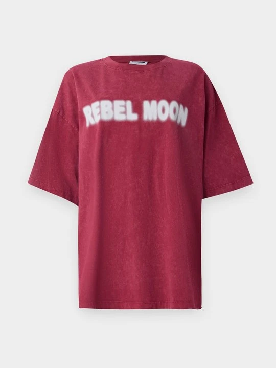 Zdjęcie produktu T-shirt z nadrukiem Noisy May czerwony