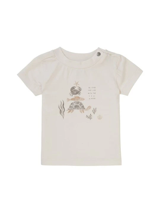Zdjęcie produktu T-shirt z nadrukiem Noppies mleczny