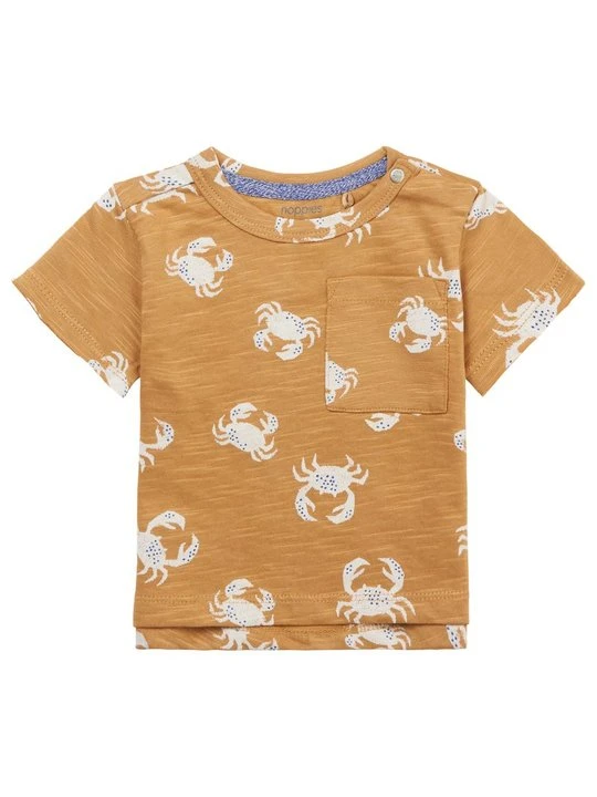 Zdjęcie produktu T-shirt z nadrukiem Noppies brązowy